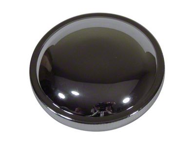 Twist-On Fuel Cap; Non-Vented; Chrome (32-48 Ford Car, Ford Truck)