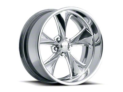 Foose Nitrous High Luster Polished Wheel; 18x8; 0mm Offset (63-67 Corvette C2)