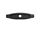 2-Spoke Steering Wheel Horn Pad; Black (1968 Falcon)