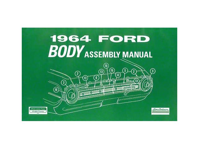 Ford Body Assembly Manual - 104 Pages