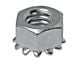 Ford Cinch Fastener - Nickel - Hex Nut With Lock Washer - 10-32