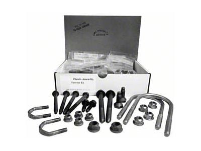 Ford Fairlane & Torino Master Chassis Bolt Kit, 390 V8 With Disc Brakes, 1969