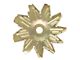 Ford Mustang Alternator Fan - Gold Zinc Dichromate Finish -10 Blades - From 11-1969