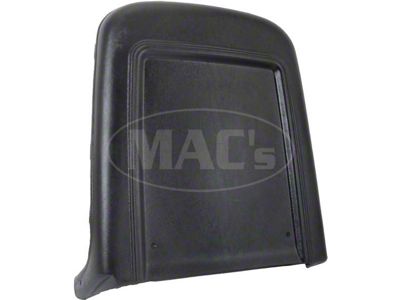 Ford Mustang Bucket Seatback - Left - Black - Deluxe Interior - Molded Fiberglass