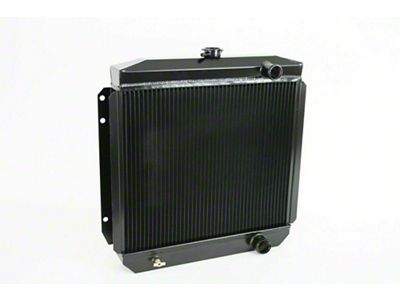 Ford Mustang Direct Fittm Aluminum Radiator For Manual Transmission