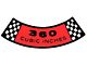 Ford Pickup Truck Air Cleaner Decal - 360 CID