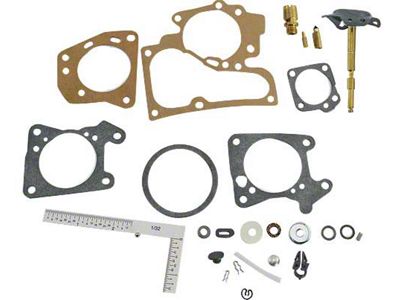 Ford Pickup Truck Carburetor Tune Up Kit - Carter 1 Barrel - Type YFA - 300 6 Cylinder