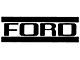 Ford Pickup Truck Exterior Decal Set - Tailgate Lettering -Black