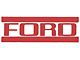 Ford Pickup Truck Exterior Decal Set - Tailgate Lettering -Red