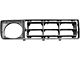 Ford Pickup Truck Grille Shell Insert - Left Side - Gloss Black - F100 Thru F350