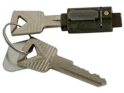 Ignition Lock Cylinder with Keys (53-60 F-100, F-250, F-350)