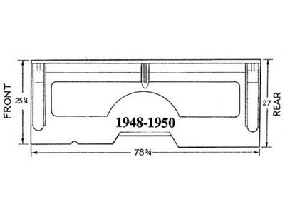 48-50 Pu Complete Short 6-1/2' Bed/ Unassembled