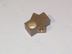 OPR Rear Brake Connector; Brass (49-56 F1, F-100)