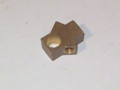 OPR Rear Brake Connector; Brass (49-56 F1, F-100)