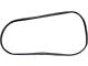 Ford Pickup Truck Rear Window Seal - Grooved For Chrome - Ranger With Stationary Rear Window