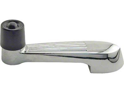 OPR Ford Pickup Truck Window Crank Handle - Chrome With Black Knob - F100 Thru F900