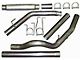 4-Inch Stainless Single Exhaust System; Side Exit (94-98 7.3L Powerstroke F-250/F-350)