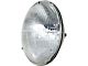 7-Inch Sealed Beam Headlight; Chrome Housing; Clear Lens (48-78 F1, F-100, F-150, F2, F-250, F3, F-350)