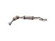 Catalytic Converter and Pipe Assembly; Front Passenger Side (97-99 4WD 5.4L F-250)