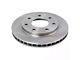 Ceramic 7-Lug Brake Rotor, Pad and Caliper Kit; Front (97-99 4WD F-250)