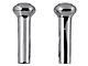 Door Lock Knob Set; Round Head; Chrome (68-74 F-100, F-250, F-350)