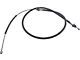 Ford Pickup Truck Rear Emergency Brake Cable - Right - 59-1/8 Long - F100 Thru F150 2 Or 4 Wheel Drive With Regular Or Super Cab