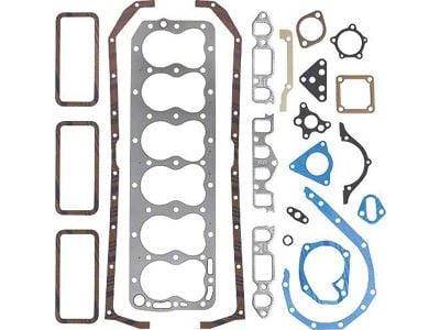 Ford Pickup Truck Engine Overhaul Gasket Set - Rear Main Seal & Front Of Oil Pan Seal Not Included - 226 6 Cylinder