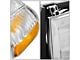 Factory Style Headlight; Chrome Housing; Clear Lens; Driver Side (87-91 F-150, F-250, F-350)