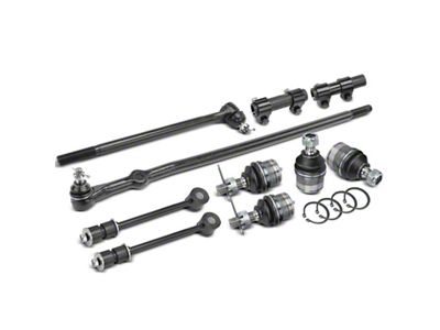 Front Ball Joint, Sway Bar Link, Inner Tie Rod End and Tie Rod Adjusting Sleeve Kit (85-94 4WD F-250 w/ 4.10 Gear Ratio)