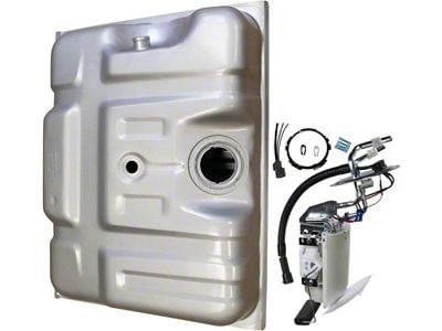 Fuel Tank and Fuel Sending Unit Kit; Rear Mounted; 18-Gallon (92-96 F-150, F-250, F-350 w/ 2-Ports)