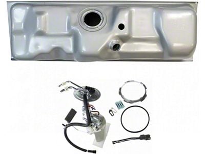 Fuel Tank and Fuel Sending Unit Kit; Side Mounted; 16-Gallon (92-96 F-150, F-250, F-350)