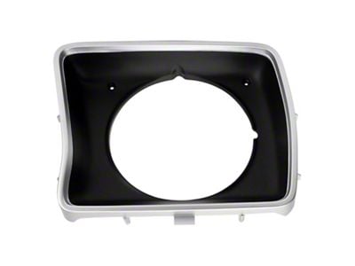 Headlight Bezel; Driver Side (78-79 F-150 w/ Round Headlights)