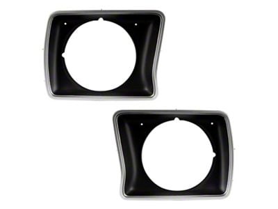 Headlight Bezels (78-79 F-150 w/ Round Headlights)