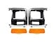 Headlight Bezels with Parking Lights; Chrome (81-86 Bronco, F-150)