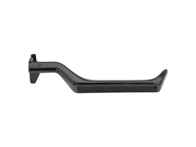 Interior Door Handle; Passenger Side; Black (87-97 F-150, F-250, F-350)