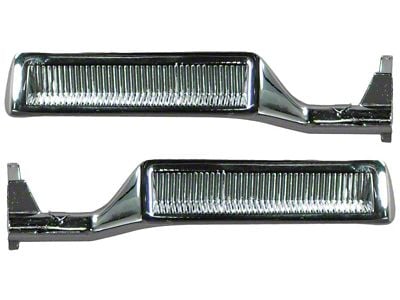 Interior Door Handles; Chrome (80-86 F-100, F-150, F-250, F-350)