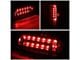 LED Tail Lights; Black Housing; Smoked Lens (90-97 F-150, F-250, F-350 Styleside)