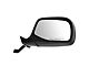 Manual Mirror; Paint to Match Black; Passenger Side (92-97 F-150, F-250, F-350)