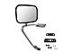 Manual Mirror; Stainless Steel (80-97 F-100, F-150, F-250, F-350)