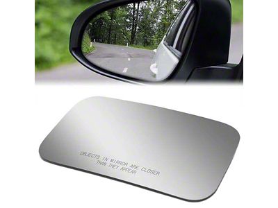 Mirror Glass; Passenger Side (84-90 F-150, F-250, F-350)