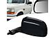 OE Style Powered Mirror; Black; Driver Side (92-97 F-150, F-250, F-350)