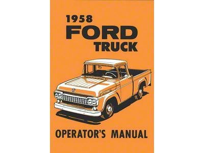 Ford Truck Operator's Manual - 48 Pages