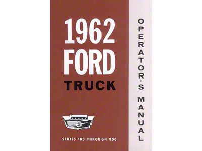 Ford Truck Operator's Manual - 55 Pages