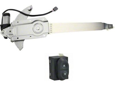 Power Window Regulator; Front Driver Side (92-96 F-150, F-250; 92-97 F-350)