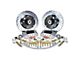 Master Power Brakes Rallye Series Front Disc Brake Conversion Kit; Clear Billet Aluminum Calipers (68-72 F-100)