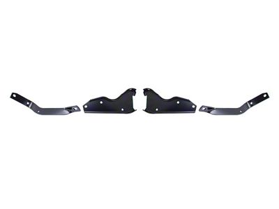 Rear Bumper Bracket Kit; Paintable (64-72 F-100 Styleside, F-250 Styleside)