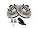 Semi-Metallic 5-Lug Brake Rotor and Pad Kit; Front (94-96 2WD F-150)