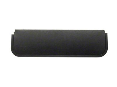 Sunvisor Pad without Bracket; Black (48-52 F1, F2)