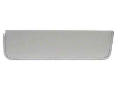 Sunvisor Pad without Bracket; Gray (56-60 F-100, F-250, F-350)