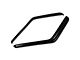 Tape-On Front Window Visors; Dark Smoke (80-97 F-100, F-150, F-250, F-350)